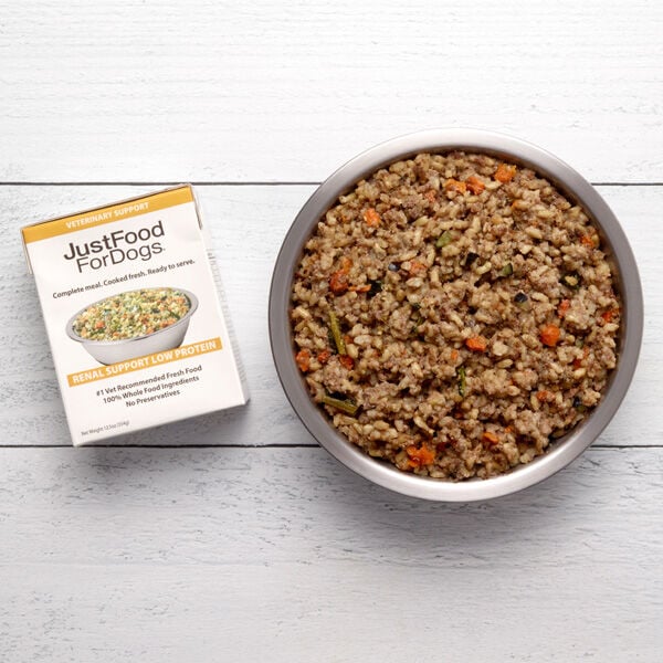 Just food for shop dogs kidney diet